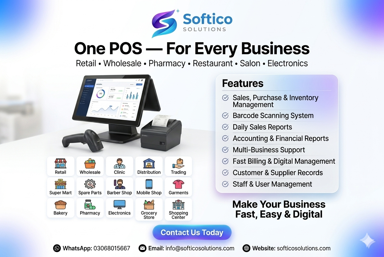 All-in-One POS Solution for Every Business